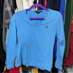 Ralph Lauren v neck long sleeve